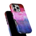 thumbnail image 6 of DesignSkinz Scratch-Resistant Hard Slim Case Compatible with iPhone 15 Pro (Compatible with MagSafe) - Vivid Pink and Blue Space, 6 of 9