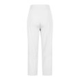 thumbnail image 4 of WILLBEST Leggings Capri de Yoga Elásticos para Mujer, de Cintura Alta, Informales, para Entrenamiento, Rectos, con Diseño de Abertura, de Tela Cómoda Y Transpirable. Mediana, 4 of 4