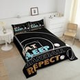 thumbnail image 4 of Erosebridal Baseball Bedding ToddlerComforter Set for Teens, Softball Print Down Comforter, Retro Sports Decor, Reversible, 4 of 8