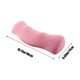 thumbnail image 3 of Almohada Cervical Ergonómica de Espuma Viscoelástica para Aliviar El Dolor de Cuello - Almohada Ortopédica de Soporte Cervical, 46 X 17 Cm (18,11 X 6,69 Pulgadas), Gris/Rosa/Azul Marino, Espuma de Al, 3 of 6