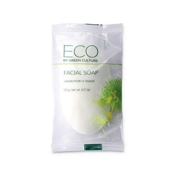 Facial Soap Bar Clean Scent, 0.71 oz Pack, 500/Carton