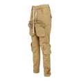 thumbnail image 2 of Victorious Men's Double Front Cargo Jogger Pants, up to 5X, 2 of 6