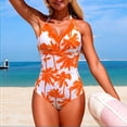 thumbnail image 4 of Womens Active Printed Rash Guard Quick Dry with Secure Zipper, Perfect for Kayaking & Tropical Adventures, 4 of 5
