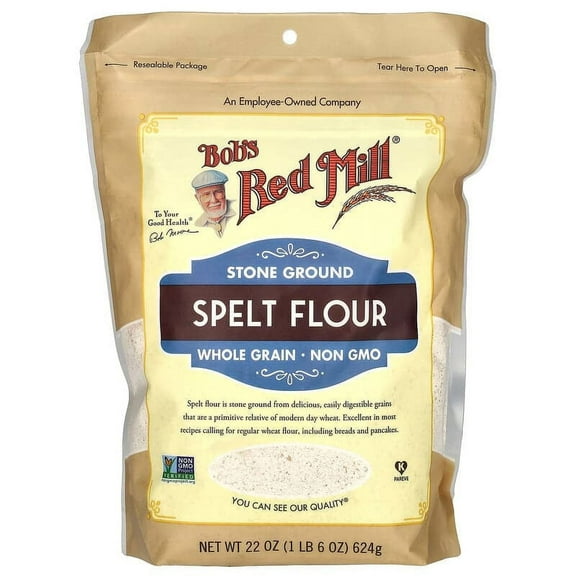 Bob's Red Mill, Spelt Flour, Whole Grain, 22 oz