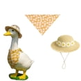 thumbnail image 2 of Garden Statue Geese Themed Spring Porch Clothing Featuring Patterns Is Suitable For Garden Patios and Decorations Garden Sculpture; Outdoor Decor Statue; Animal Statue; Angel Statue; Resin Sculpture;, 2 of 9