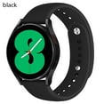 thumbnail image 2 of LEIXIUER 4 PACK Bands Compatible with Samsung Galaxy Watch 4 Band 40mm 44mm, Galaxy Watch 4 Classic Band 42mm 46mm, 20mm Silicone Sport Strap Replacement Band for Galaxy Watch 4, 2 of 7