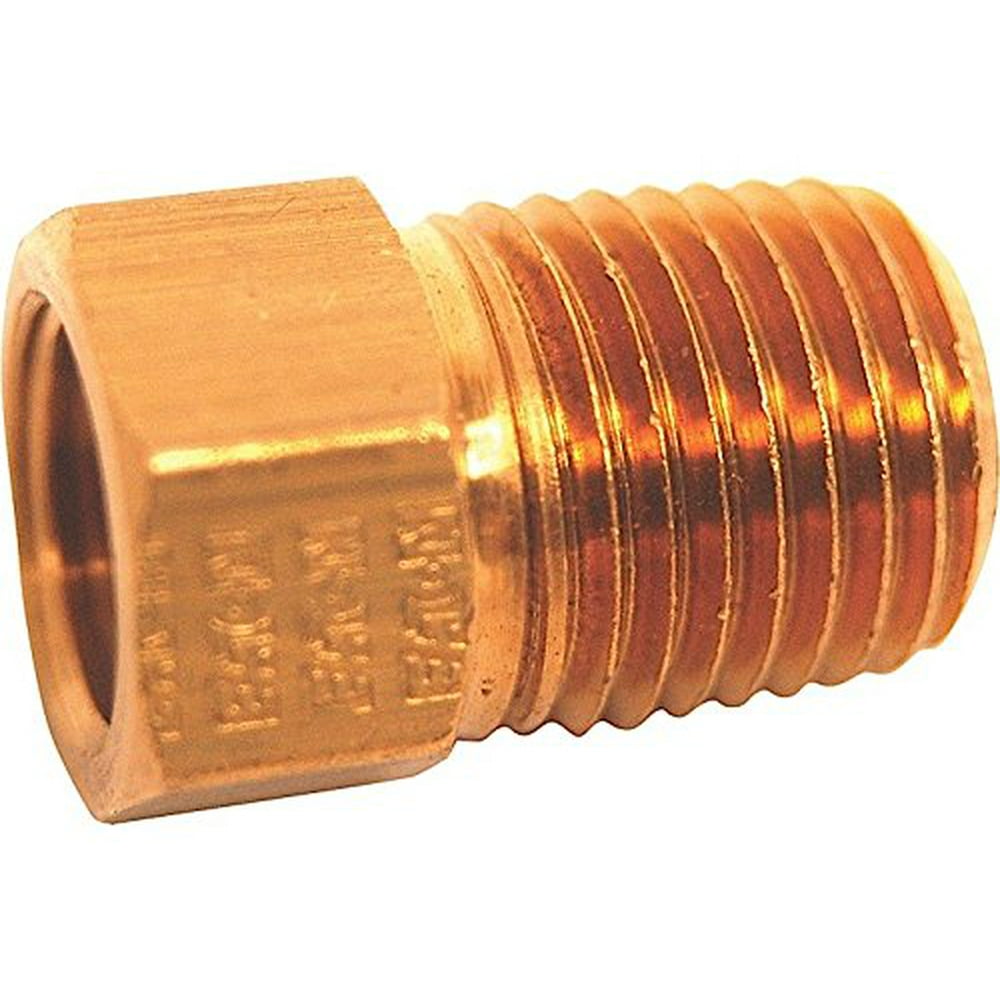 Enerco F173729 1/4" Male Pipe Thread x 1/4" Inverted Female Flare