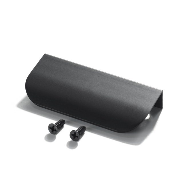 Tirador para gabinete MATOOYA de aleación de aluminio negro, 8 cm