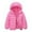 Pink, variant on XEGLSBU Boys Winter Coat Size 6 Kids Coat Winter Jacket Girls Boys Hooded Soild Toddler Outwear Windproof Warm Girls Coat Jacket Girls Winter Coat Size 6/7 Red Size 13-14 Years