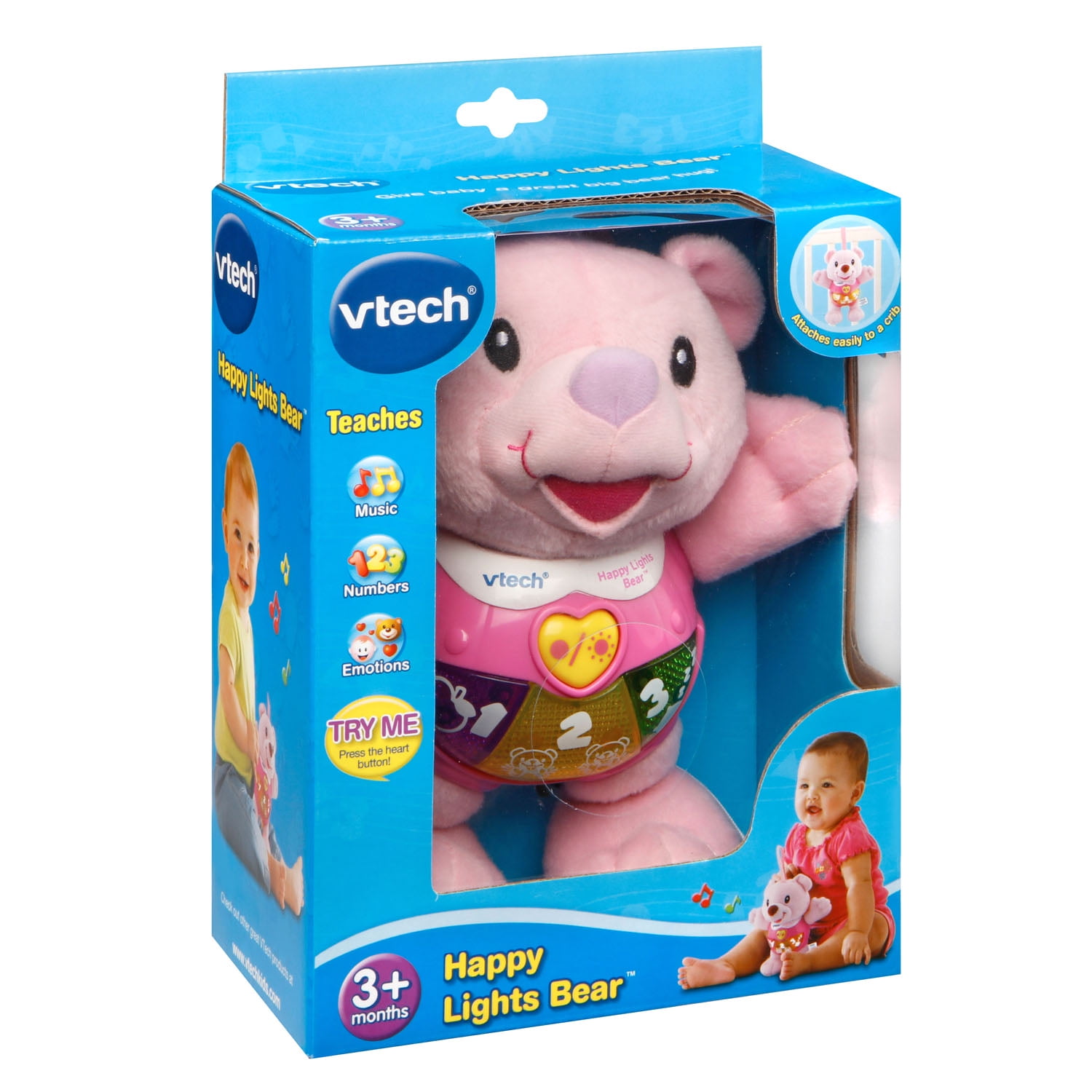 vtech baby happy lights bear play toy