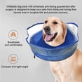 thumbnail image 2 of Inflatable Dog Cone Collar Alternative Adjustable Protective Dog Recovery Cone Soft Donut Collar for Large Medium Small Dogs After Surgery with Enhanced Anti-Licking Guardshield, 2 of 7