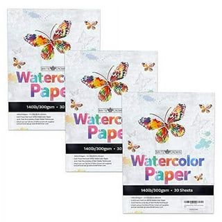  2-Pack Bundle - Canson XL Series Watercolor Paper - 9 x 12 inch  - Textured, Cold Press - Side Wire Bound, 140 Pound, 30 Sheets Each