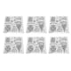thumbnail image 2 of 10 sellos transparentes para manualidades, sellos decorativos para álbumes de recortes, diarios, álbumes de fotos y sobres., 2 of 14