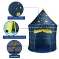 thumbnail image 3 of Baby Tent Pop up Play Tent Indoor Outdoor Portable Foldable Princess Castle Play Tent Birthday Gifts for Toddler, 3 of 7