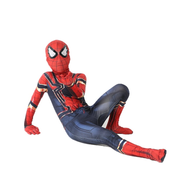 Traje de una pieza de Spider Hero Expedición Extraordinaria Traje de actuación para el Día del Niño