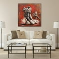 thumbnail image 4 of Empire Art Direct Empire Art "Dance"Primo Mixed Media Hand Painted Iron Wall Sculpture, 4 of 5