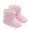 Pink, variant on Girls Boots Christmas Gift Baby Prewalker Toddler Boots Premium Soft Anti-Slip Sole Warm Winter Boots for Infant Baby Girls Save Big