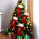 thumbnail image 1 of Chimenea Decoraciones de Navidad Suministros de Decoración de Navidad Red High End Gold Velvet Letter Calcetines 26 Carta Calcetines Regalo de Navidad Calcetines Regalos de Navidad de la Familia, 1 of 4