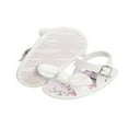 thumbnail image 4 of Baby Girls Summer Sandals Anti-Slip Soft Sole Ruffle Flat Shoes, 4 of 5