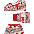 thumbnail image 4 of INSPIRE CHIC Christmas Family Matching 2 Piece Pajama Sets Long Sleeve Party Gift Set ["Boys & Girls"] L White, 4 of 5