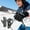 Light Gray1, variant on Heated Thermal Touchscreen Glove Liners with Rechargeable Battery for Riding Ski Snowboarding Hiking and Cycling Hand Warmth