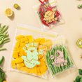thumbnail image 3 of XYAIYT Reusable Food Storage Bags 65 Pack Large Medium Small Sizes Airtight Self-Sealing Fresh-Keeping for Fruit Vegetables Snacks Meat Cheese Safe for Home Office Travel, 3 of 5