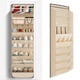 thumbnail image 1 of Organizador de zapatos FENTEC para colocar sobre la puerta, 68 bolsillos, 8 niveles, color beige, 1 of 8