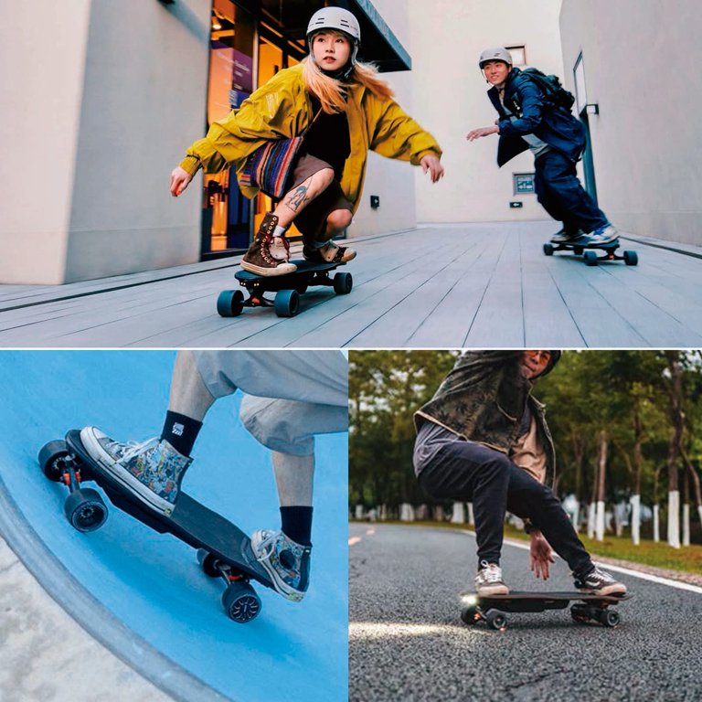 Exway Wave Hub Electric Skateboard, 99wh, 23mph Speed, 12miles