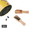 thumbnail image 3 of 3 Piezas Mini Cuchara De Madera Mini Pala Mini Cuchara De Sal De Ba?o Para Café 75mm Sunnimix Cuchara pequeña, 3 of 8
