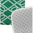 thumbnail image 3 of Simply Daisy 24" x 17" Plush Microfiber Green Know the Ropes Bath Mat, 3 of 3