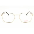 thumbnail image 3 of Carrera CARRERA 282 0J5G 00 Men's Gold Metal Full Rim Eyeglasses, 3 of 4