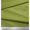 thumbnail image 3 of Soimoi Green Rayon Fabric Artistic Geometric Print Sewing Fabric Yard 56 Inch Wide, 3 of 5