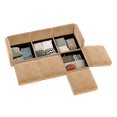 thumbnail image 3 of 109" Modular Sectional Sofa with Storage Seats & Ottoman, 4-Seat L-Shaped Cloud Couch, Deep Seat Plush Chenille in Camel, 3 of 9