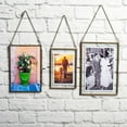 thumbnail image 5 of que Hanging Glass Phot Portrait Plant Holder 14x16cm #B, 5 of 6