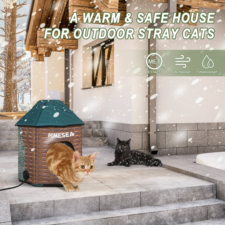Cat warm house sale