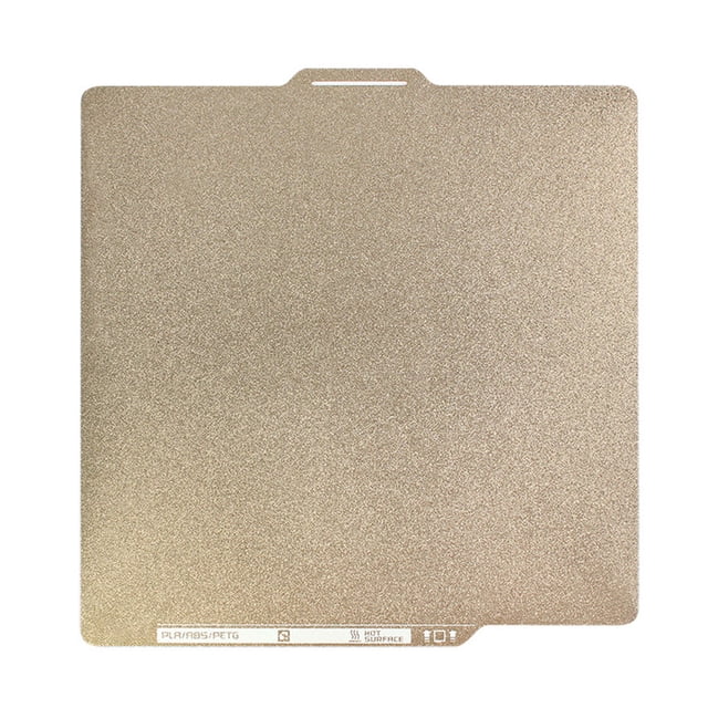 Para Bambu Lab P1P/X1C Placa de construcción con textura Hoja PEI de acero para resortes de doble cara