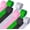 Grass Green Light Pink Black Silver, variant on 8 Rolls Red Blue Black Crepe Paper Streamers, Red Blue White Party Streamer Carnival Decoration, for Birthday Spider Circus Theme Party Decorations