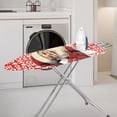 thumbnail image 2 of HELLHERO Polyester Fiber Fabric Ironing Board Cover 3 Fasteners Elastic Edge Dust Covers Tabletop Ironing Board Cover for Iron Board, 2 of 5