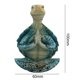 thumbnail image 4 of Adornos marinos Peacefulness Yoga Tortuga Resina Adornos coleccionables para interior Hugtrwg Libre de BPA, 4 of 9