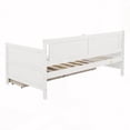 thumbnail image 6 of Twin Size Pine Wood Daybed with Storage - White|Adaptable Any Place, 6 of 26