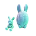 thumbnail image 2 of Dserhfy 2 Pcs 3D Printed Easter Egg with Bunny Inside Prefilled Easter Bunny Egg for Easter Basket Stuffers Spring Party Decor, 2 of 8