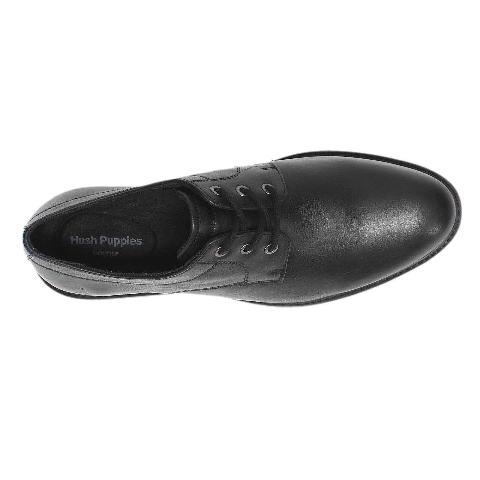 Hush Puppies Mens Detroit Plain Toe Oxford Black Size 12 M Hush Puppies Men main image 2