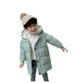 thumbnail image 4 of TAIAOJING Baby Girls' Hooded Jacket Toddler Kids Winter Thick Warm Parkas Windproof Outwear Windbreaker Coat 3-4 Years, 4 of 8