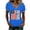 #07 Sky Blue, variant on Independence Day Shirt Women Plus Size Independence Day Usa Flag Print V-Neck Flowy Tops Celebration Regular Fit Stretchy Summer Daily T-Shirts,M,#07 Sky Blue