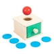 thumbnail image 1 of Bola de desarrollo de madera, de juguete, caja de permanencia, juguetes Montessori con forma de cajón, caja de caída, juguete educativo, regalo, 1 of 9