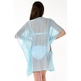 thumbnail image 2 of Azucar Ladies Tunic Beach Cover-Up Kaftan w/Bling Applique in (3) Colors - LPT1732, 2 of 4
