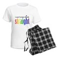thumbnail image 4 of CafePress - I Can't Even Think Straight Women's Light Pajamas - Women's Short Sleeve Print T-Shirt and Pants Light Cotton Pajama Set, 4 of 7
