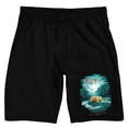 thumbnail image 4 of It Movie Title Art Men's Black Sleep Pajama Shorts-Medium, 4 of 7