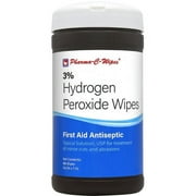 Pharma-C-Wipes 3% Hydrogen Peroxide Wipes, First Aid, 40 per Canister