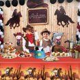 thumbnail image 7 of NBPOWER 1 Pc Western Cowboy Party Decoration Cowboy Tablecloth, Western Cowboy Party Table Cover for Western Theme Baby Shower Birthday Party, 7 of 7